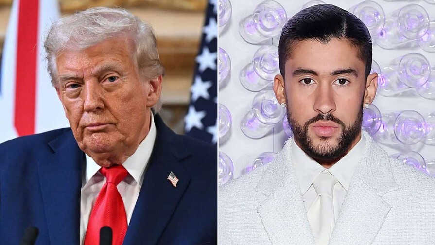 Dos personajes postmodernos: Trump y Bad Bunny Dos personajes postmodernos: Trump y Bad Bunny