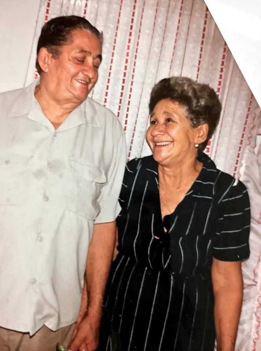 Pedro Guerrero y do&ntilde;a Florencia.