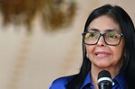 Delcy Rodr&iacute;guez llama socio y amigo a Trump y le pide cesar el bloqueo contra Venezuela
