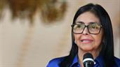 Delcy Rodr&iacute;guez dice que retoma relaciones con EE. UU. por amistad y con inteligencia