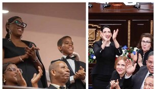 "El pa&iacute;s ha mejorado dentro de lo que cabe"; el ni&ntilde;o pico de oro tras discurso de Luis Abinader