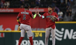 Tres hits de Marte y un doble de Perdomo gu&iacute;an barrida de los Dbacks sobre los Gigantes