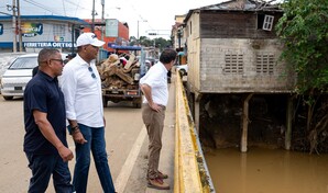 Ito Bison&oacute; se traslada a Gaspar Hern&aacute;ndez para evaluar da&ntilde;os en viviendas