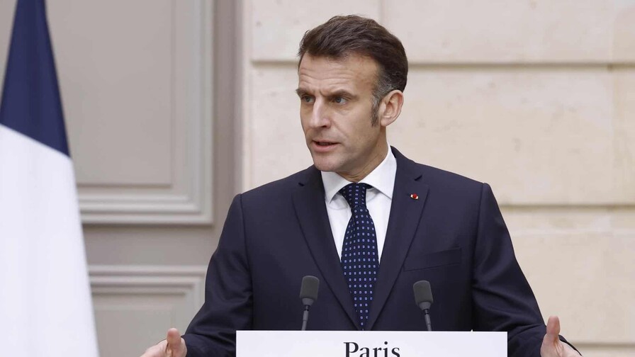 Macron contesta a Trump que no es elegante burlarse de su matrimonio con Brigitte