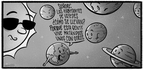 Caricatura de Noticiero Poteleche 2 marzo 2026