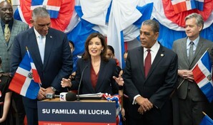 La comunidad dominicana en Nueva York celebra su independencia con iluminaci&oacute;n de monumentos