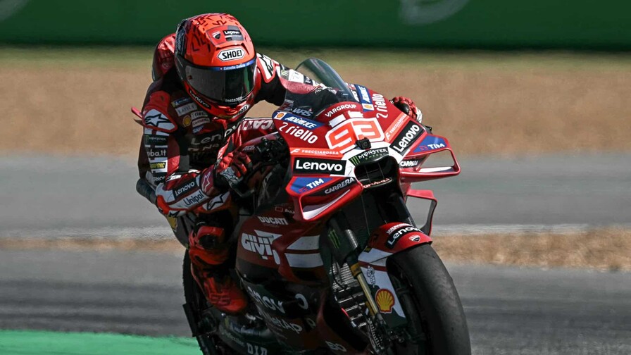 Marc Márquez se lleva la carrera esprint del GP de Aragón Marc Márquez se lleva la carrera esprint del GP de Aragón