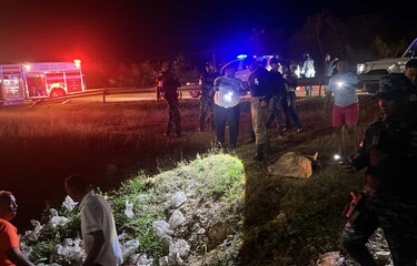 Accidente de autob&uacute;s en Villa Hermosa en La Romana; reportan varias personas afectadas