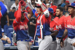 Detalles de la rueda de prensa con protagonistas dominicanos del Clásico Mundial de Béisbol