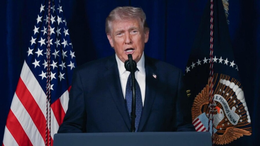 Trump declara a la AFP que todo anda muy bien respecto a Ir&aacute;n