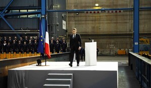 Macron aumenta el arsenal nuclear franc&eacute;s y ofrece compartirlo con sus socios europeos