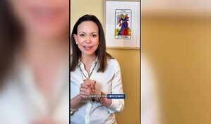 L&iacute;der opositora Mar&iacute;a Corina Machado dice que regresar&aacute; a Venezuela en pocas semanas