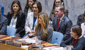 Melania Trump preside sesi&oacute;n sobre paz e infancia en ONU despu&eacute;s de ataque de EE. UU. a Ir&aacute;n