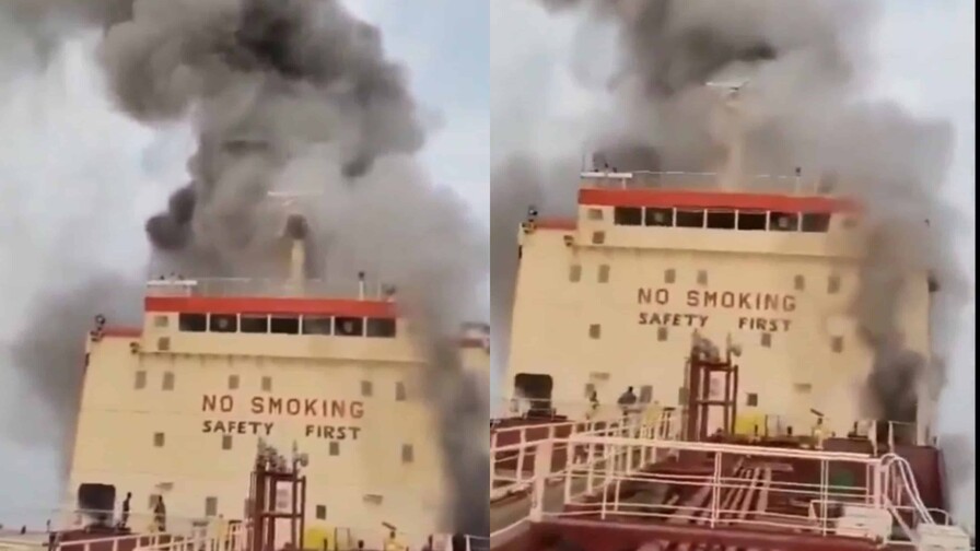 Un muerto tras ataque de dron marino a un petrolero de las Islas Marshall cerca de Om&aacute;n