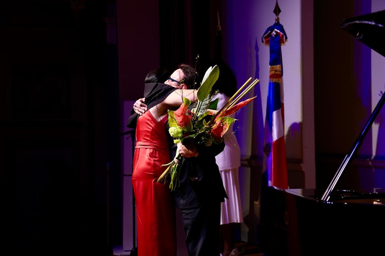 El laureado pianista Michel Camilo encantó a la audiencia.