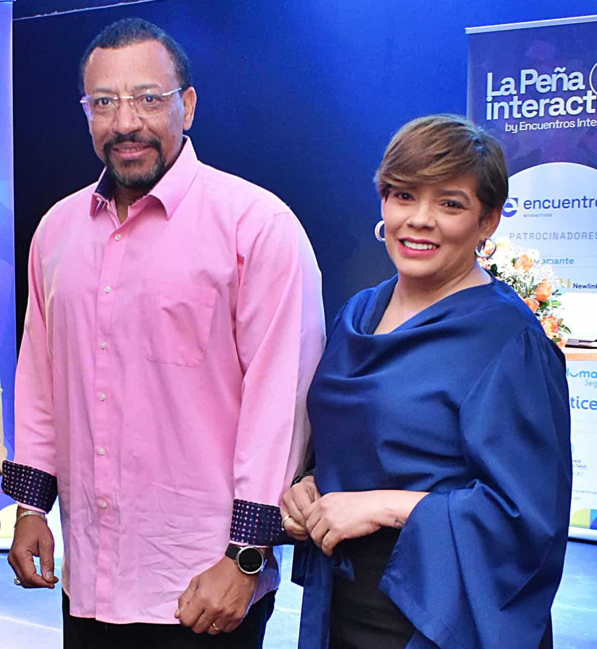 Máximo Jiménez y Ana Mercy Otáñez.