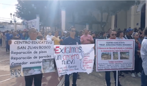 Maestros de Moca inician paro de 48 horas por precariedades en centros educativos