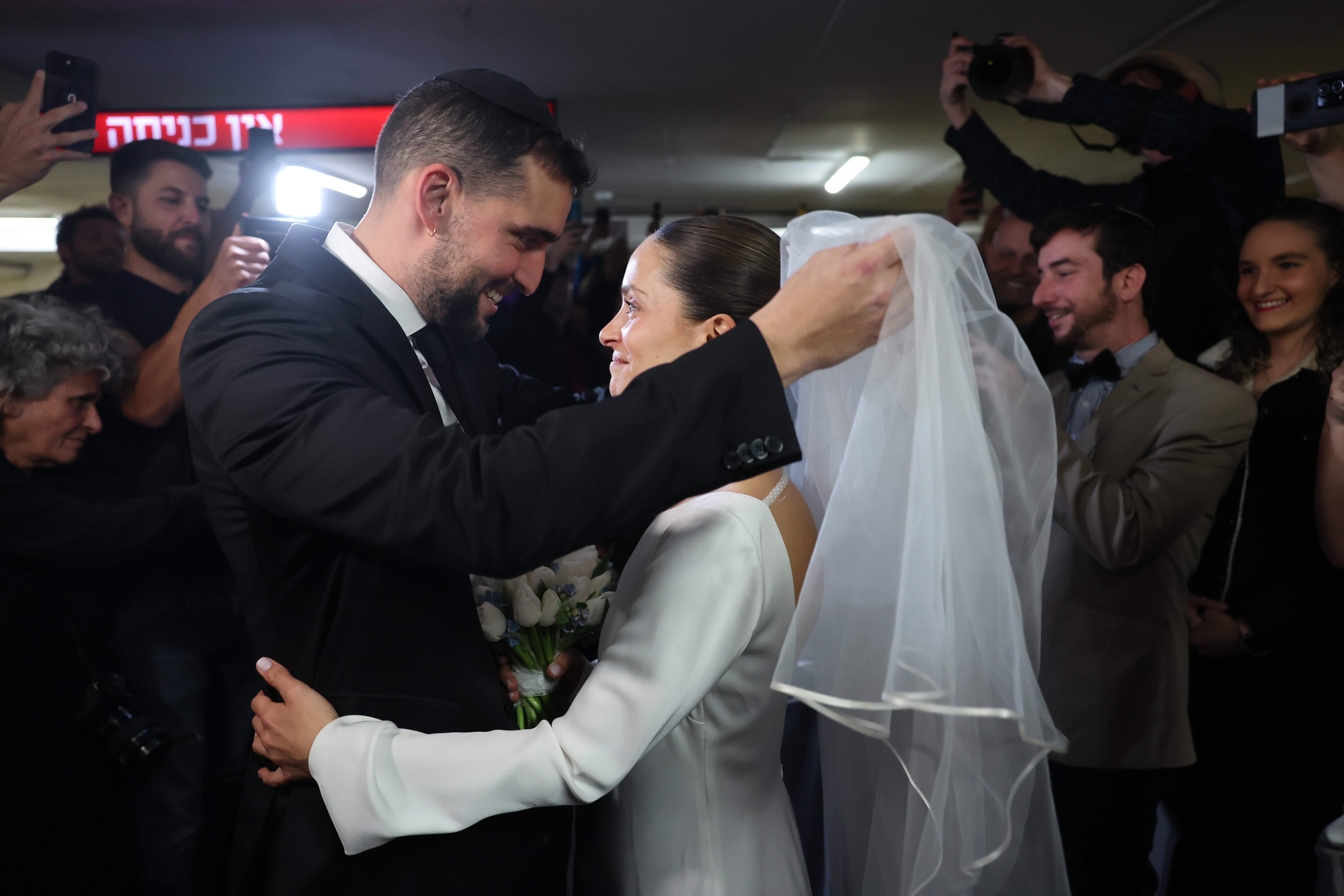 Los novios Misha y Lior.