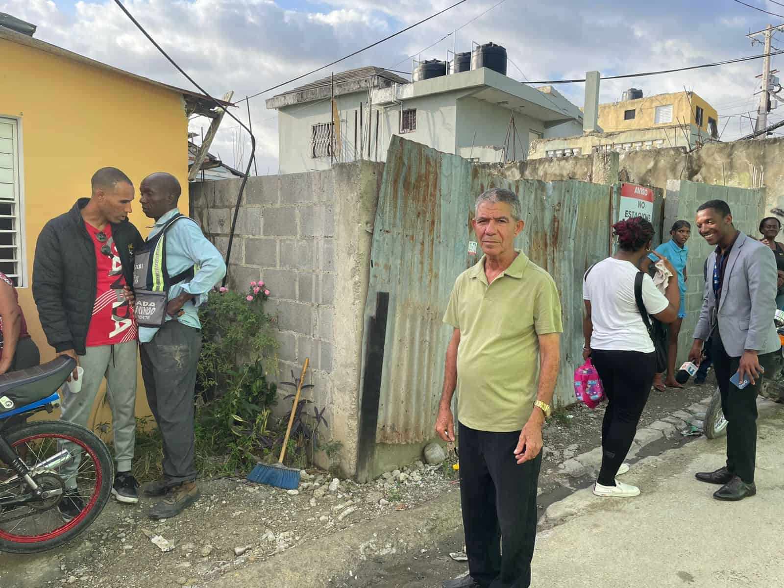 Florencio Tineo Díaz, propietario de la edificación que colapsó.