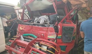 Accidente m&uacute;ltiple deja un herido en la carretera S&aacute;nchez–Saman&aacute;