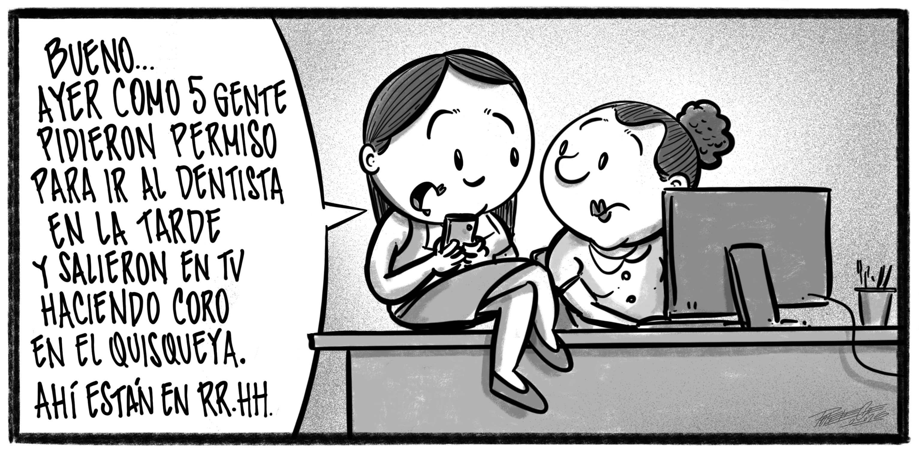 Caricatura de Noticiero Poteleche 5 marzo 2026