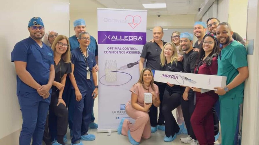 Cedimat realiza primer implante en Centroam&eacute;rica y el Caribe de la v&aacute;lvula a&oacute;rtica Allegra
