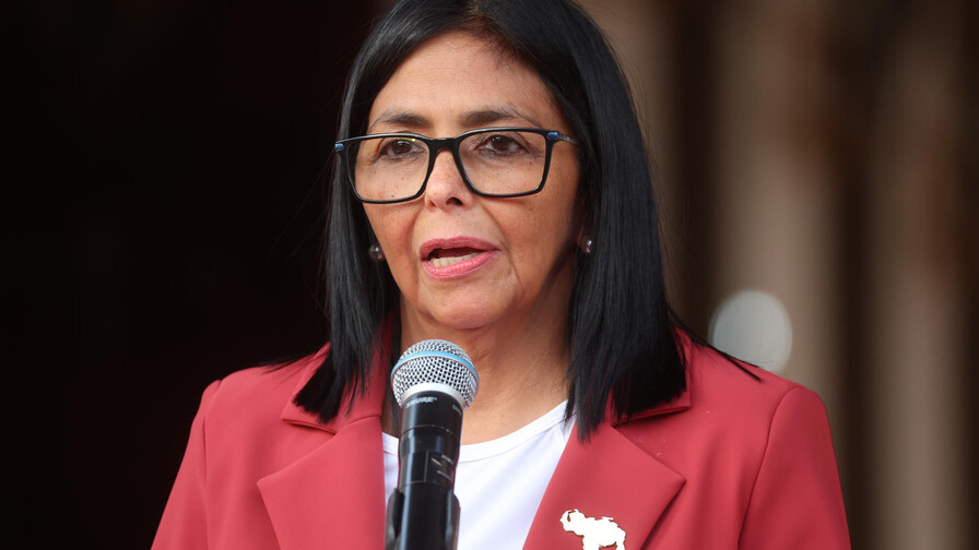 Delcy Rodríguez dice que sanciones a Venezuela afectan a Colombia y pide cesar medidas Delcy Rodríguez dice que sanciones a Venezuela afectan a Colombia y pide cesar medidas