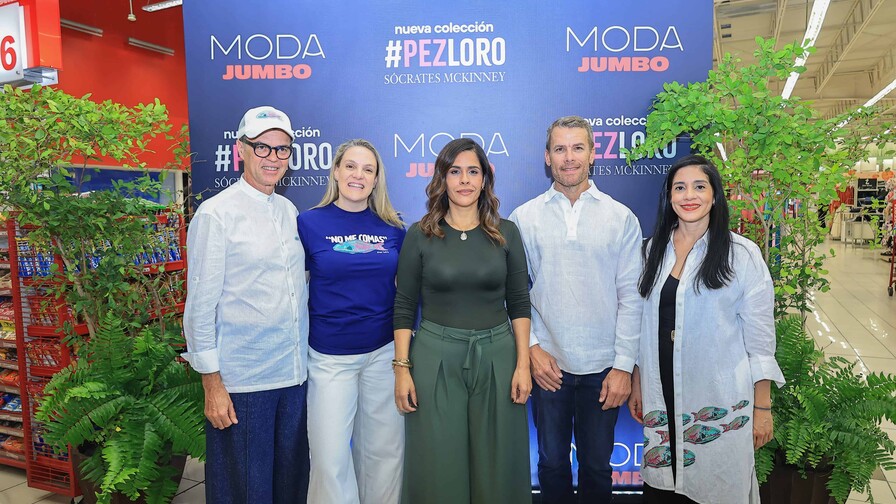 Moda Jumbo y S&oacute;crates McKinney presentan &acute;Pez Loro&acute;, una colecci&oacute;n con prop&oacute;sito medioambiental