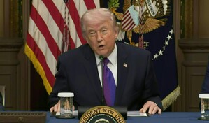 Trump califica la guerra con Ir&aacute;n con un 15 sobre 10