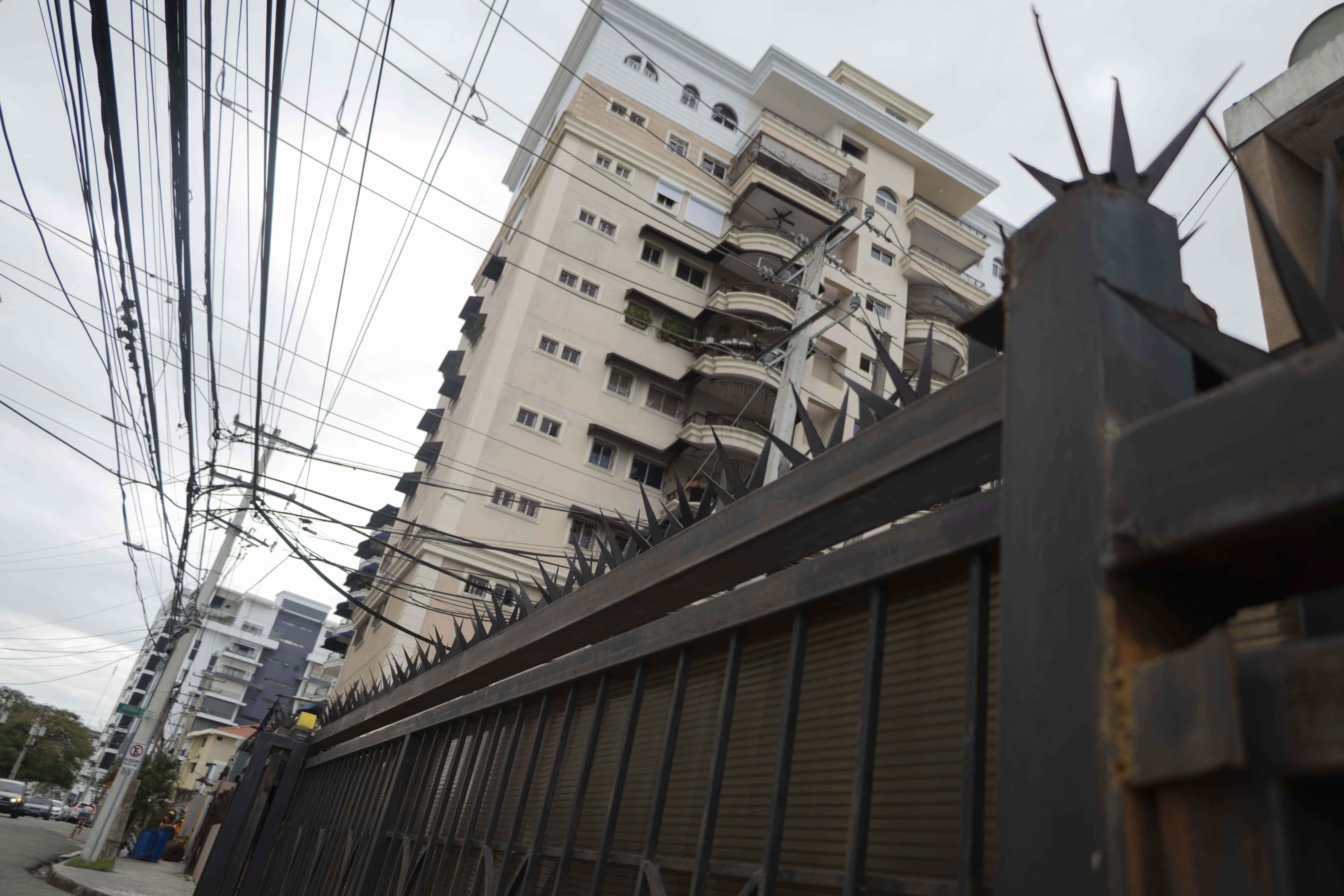 Medida de seguiridad aplicada en un condominio. 
