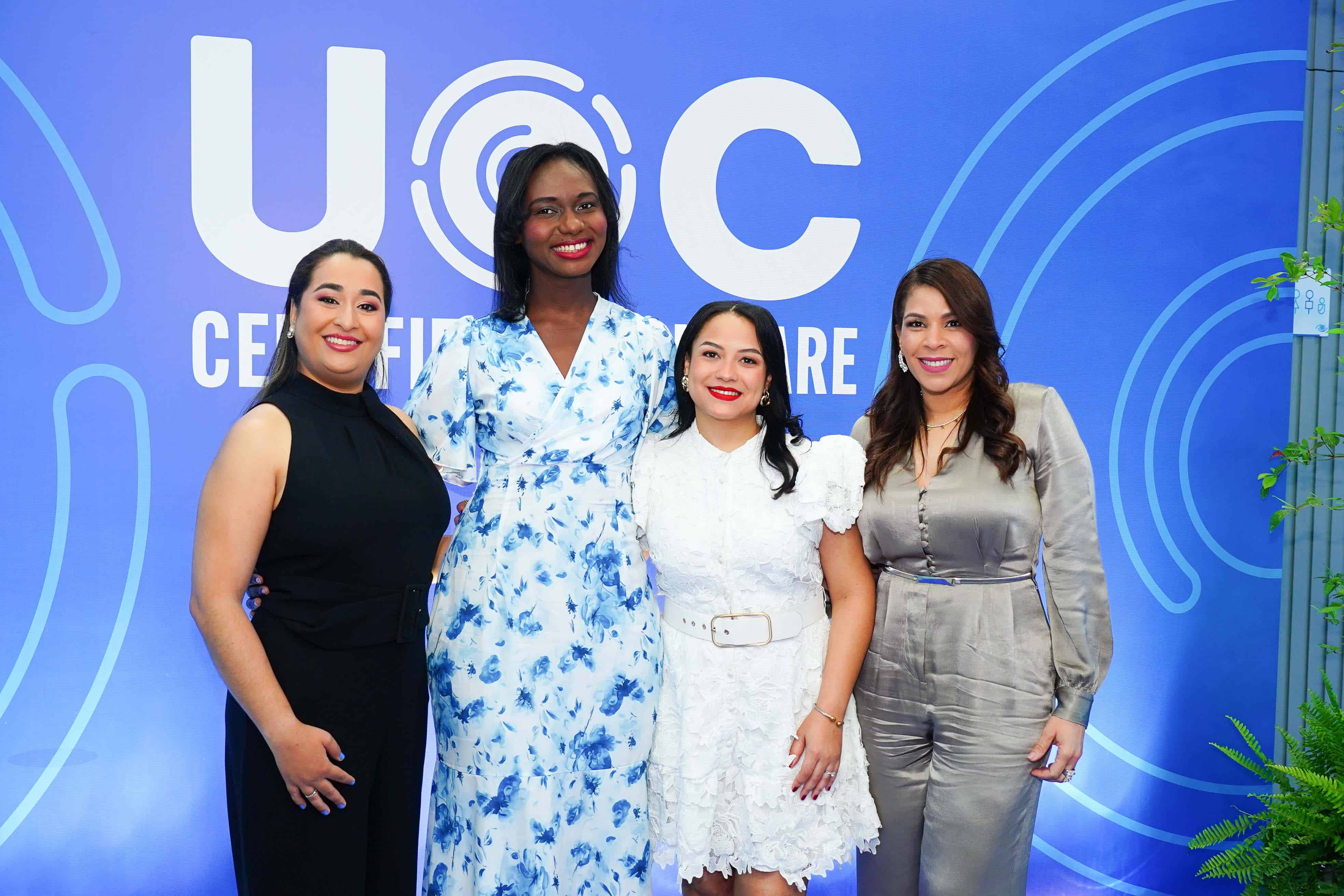 Ivanna Garc&iacute;a, Samcia Rosene, Loida Sosa y Vanesa Castro.
