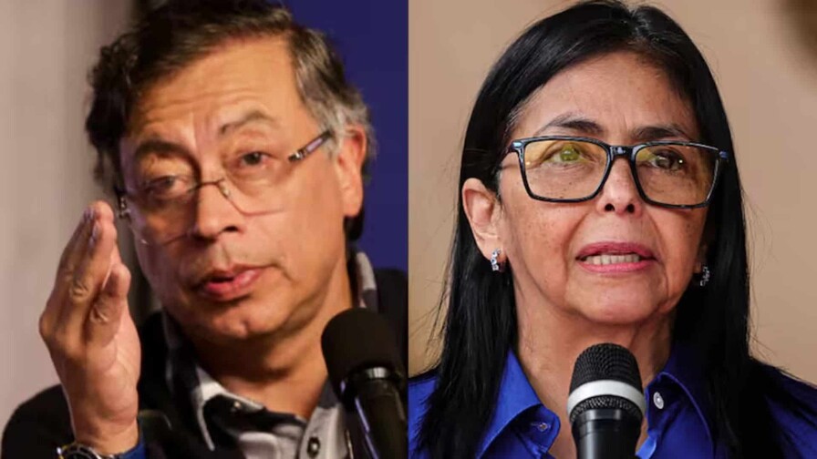 Petro y Delcy Rodr&iacute;guez se reunir&aacute;n por primera vez el viernes 13 de marzo en la frontera