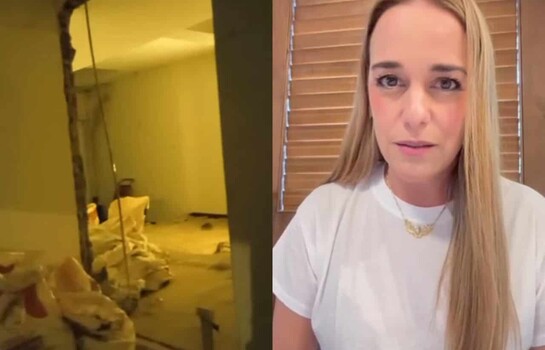 Esposa de Leopoldo L&oacute;pez denuncia el saqueo y destrucci&oacute;n de su casa en Venezuela