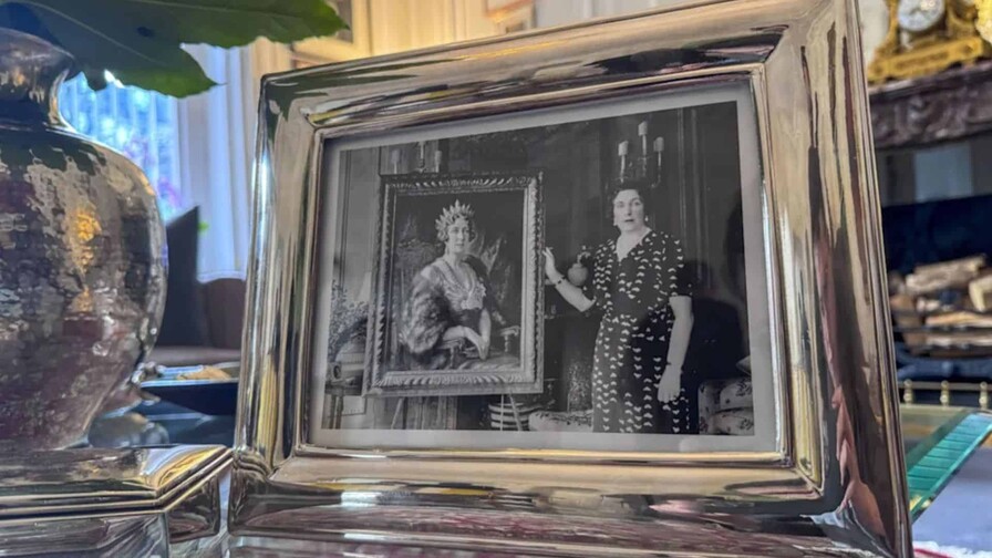 Los secretos de la residencia de exilio de la reina Victoria Eugenia en Londres