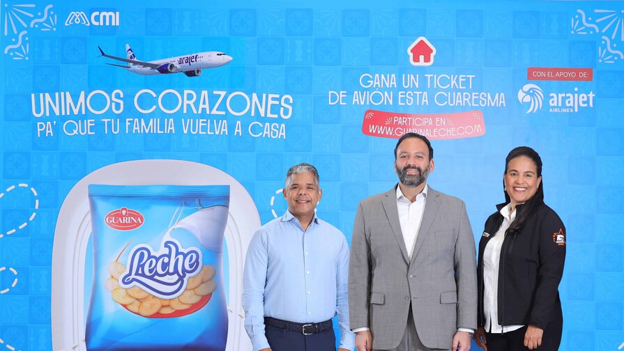 Guarina y Arajet lanzan iniciativa para conectar a todos los dominicanos