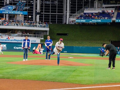 Luis Abinader en Clásico Mundial de Béisbol 2026