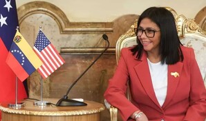 Delcy Rodr&iacute;guez agradece a Donald Trump el reconocimiento formal a su Gobierno encargado