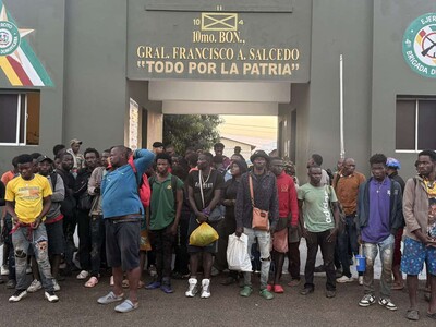 Arrestan a 39 haitianos indocumentados en Montecristi
