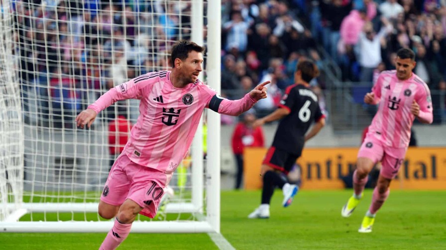 Messi llega a 899 goles en victoria del Inter Miami sobre DC United