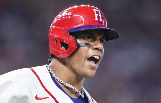 Juan Soto advierte a fan&aacute;ticos por el juego de hoy : "No es una guerra, es un show, disfr&uacute;tenlo