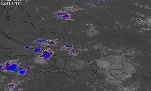 Vaguada provocar&aacute; aguaceros en gran parte del pa&iacute;s este lunes