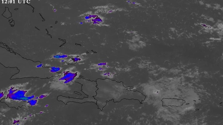 Vaguada provocar&aacute; aguaceros en gran parte del pa&iacute;s este lunes