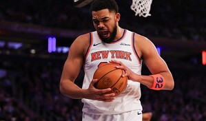 Karl-Anthony Towns encesta 25 puntos en triunfo de Knicks sobre los Nets