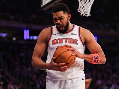 Karl-Anthony Towns, clave en triunfo de Knicks sobre los Nets