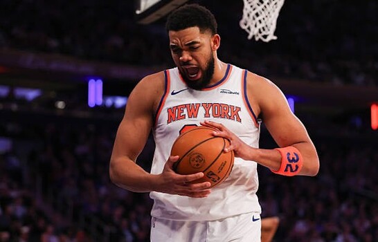 Karl-Anthony Towns encesta 25 puntos en triunfo de Knicks sobre los Nets