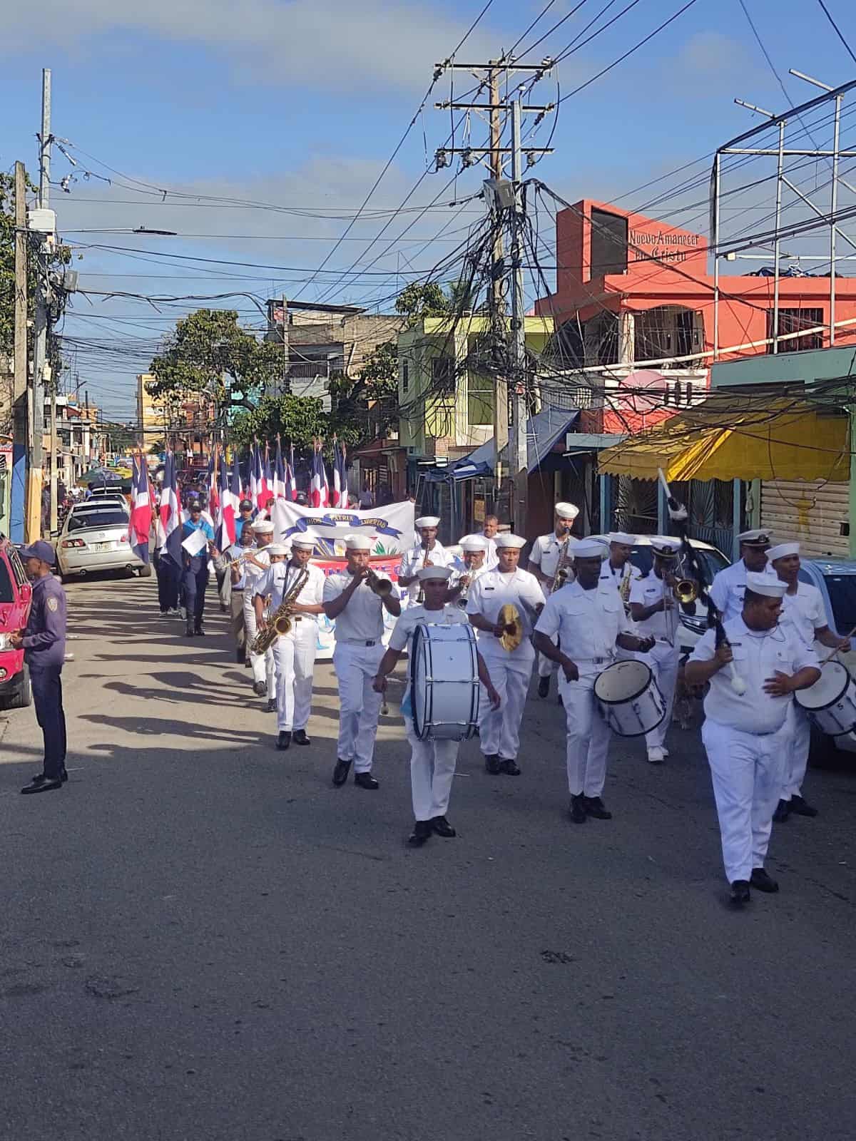 Capotillo camina por la patria y celebra la independencia dominicana.