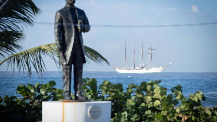 Buque escuela Juan Sebasti&aacute;n de Elcano regresa a RD a menos de un a&ntilde;o de traer a la princesa Leonor