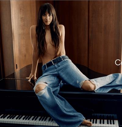 Dakota Johnson derrocha sensualidad en nueva campa&ntilde;a de Calvin Klein