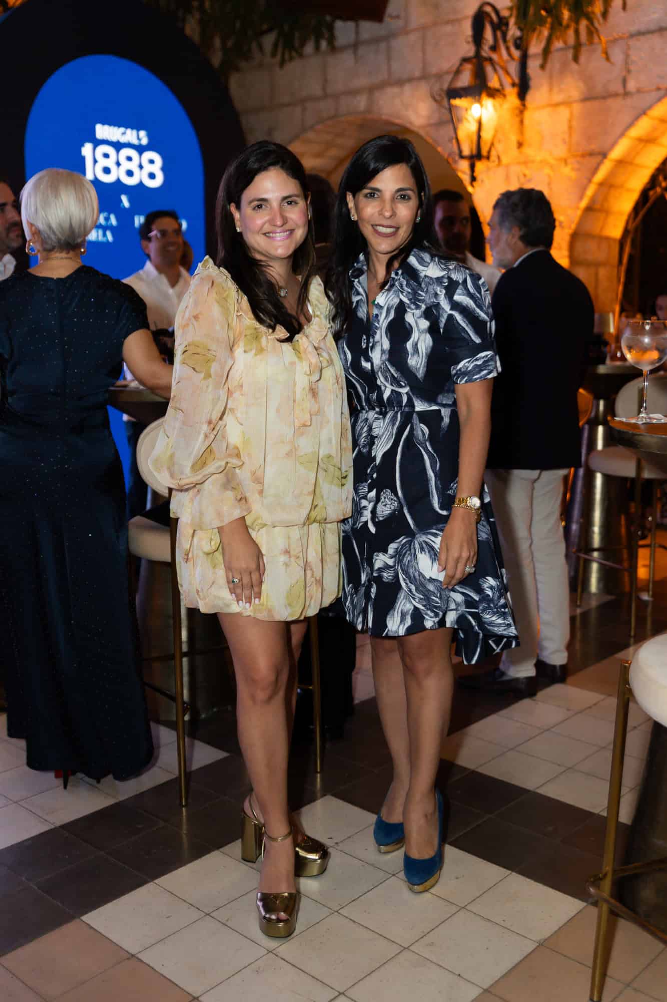 Rosa Antu&ntilde;a de Brugal y Francesca Rainieri.