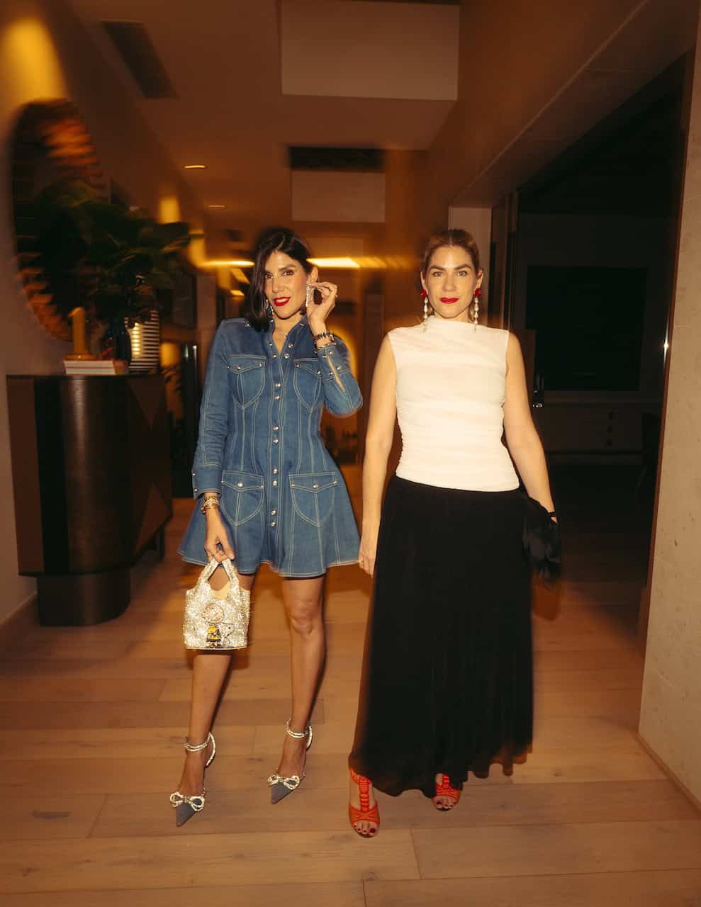 Crystal Jim&eacute;nez y Mich&egrave;le Jim&eacute;nez.